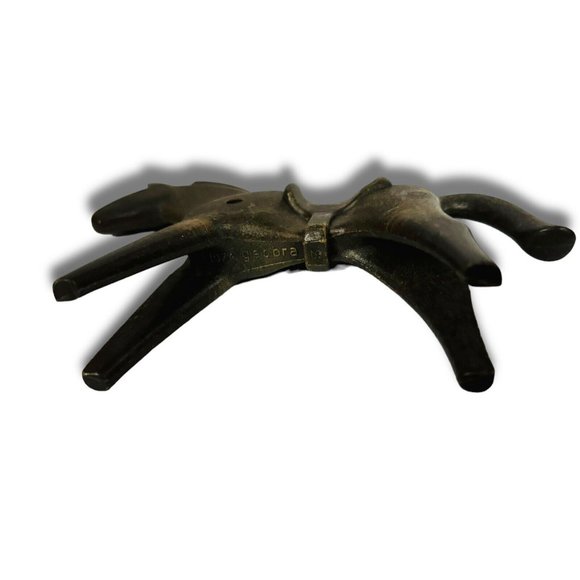 Vintage 1974 Lyra Geobra Playmobil 4 Inch Horse Figure With Saddle. RARE! - Picture 6 of 7